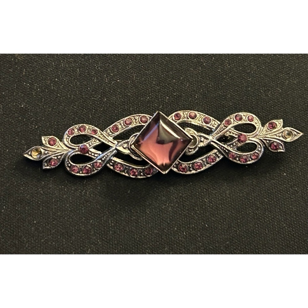 Antique Silver Victorian Brooch